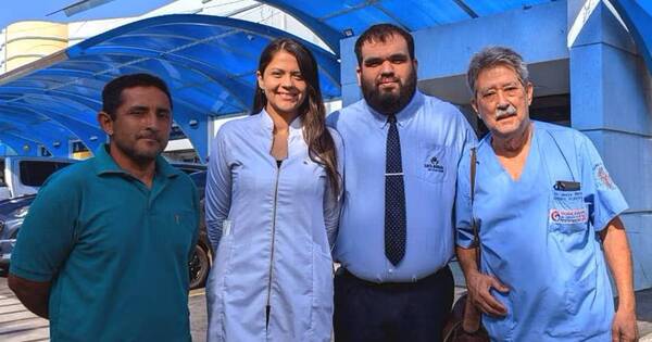 La Nación / Médicos solidarios operan al hijo del albañil robado