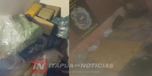 85 KILOS DE MARIHUANA HALLADA EN ENCARNACIÓN - Itapúa Noticias
