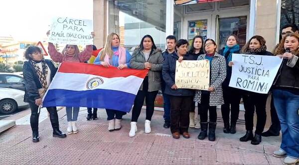 Caso descuartizamiento: paraguayas en España se unen para pedir justicia por Romina