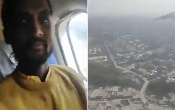 [VIDEO] ¡Impactante! Un pasajero transmitió por Facebook el momento exacto en que el avión se estrelló