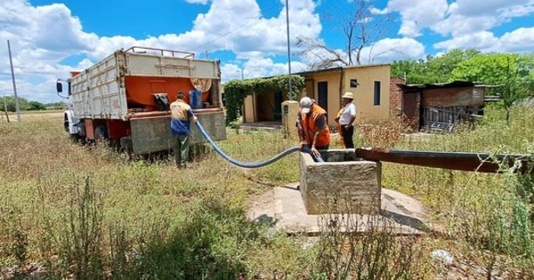 SEN continua con su “Operativo agua” en comunidades del departamento de Presidente Hayes