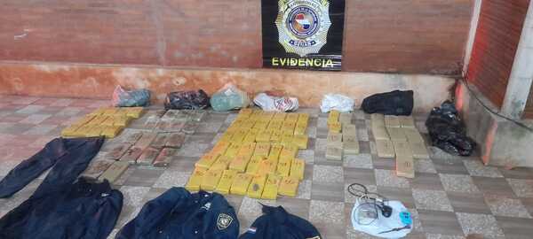 Senad incauta más de 80 kilos de marihuana en Encarnación