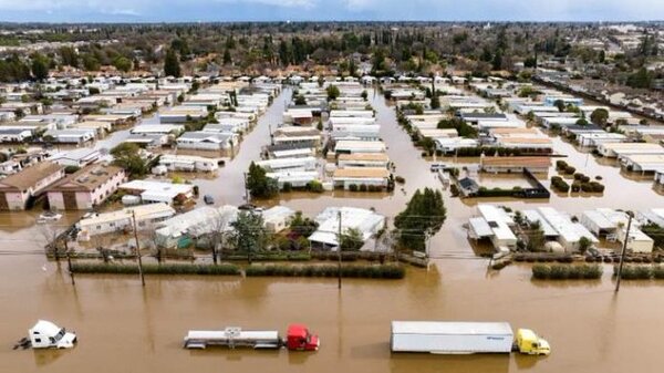 Declaran estado de catástrofe grave en California a la espera de nuevas tormentas