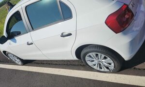 Piratas del asfalto se llevaron 50 palos en violento asfalto
