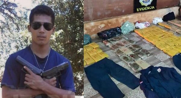 Casa alquilada por policía era depósito de droga que iba a ser enviada a la Argentina - Noticiero Paraguay