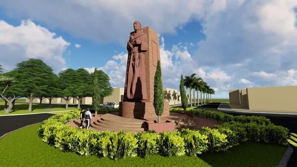 El monumento a Bolaños será esculpido por Koki Ruiz - Nacionales - ABC Color