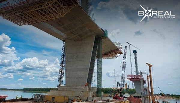 Puente Héroes del Chaco alcanzó 80% de avance - Unicanal