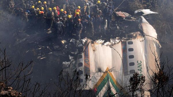 El impactante video filmado dentro del avión siniestrado en Nepal