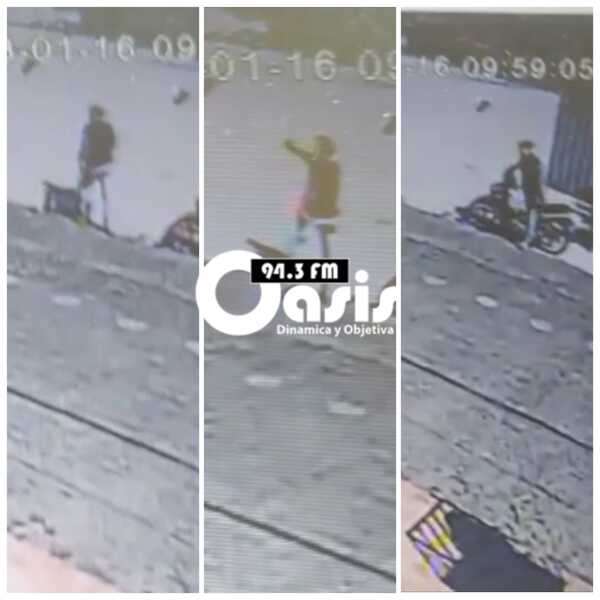 Madre e hija fueron asaltadas por un solitario malviviente