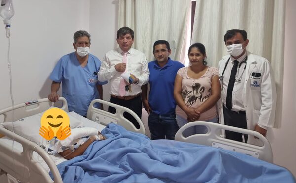 Operaron exitosamente al pequeño Marcelo, hijo del obrero que sufrió el robo de sus ahorros de 10 años - Megacadena — Últimas Noticias de Paraguay