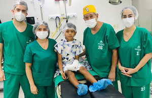 Operaron con éxito a Marcelito, el hijo del albañil al que le robaron todos sus ahorros - Noticiero Paraguay