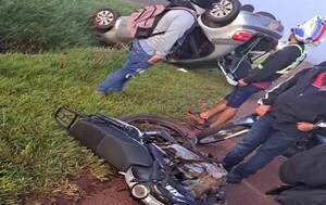 Choque deja un joven motociclista muerto en Minga Guazú – Prensa 5