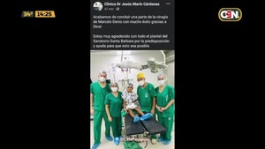 Concluyó la cirugía de Marcelito - C9N