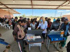 Comunidades indígenas en su mayoría del Chaco, pudieron acceder a la divulgación de las máquinas de votación