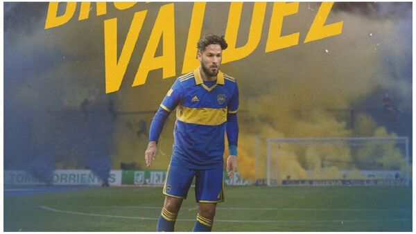 Boca Juniors da la bienvenida a Bruno Valdez