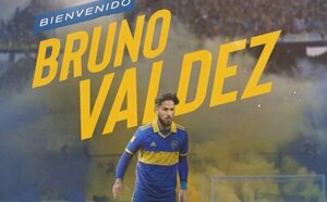 ¡Es oficial! Boca Juniors le da la bienvenida a Bruno Valdez