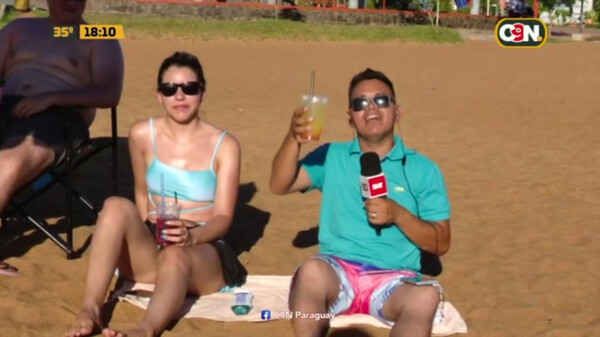 En la playa ndaipori el "luneró" - C9N