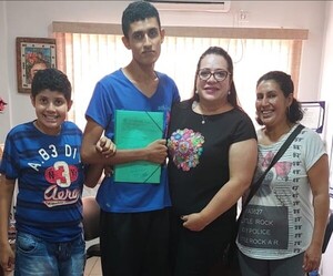 Pedrojuanino en las Olimpiadas especiales 2023 de Berlín recibió el apoyo de Zulma Icassatti