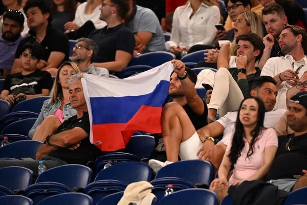 Las banderas de Rusia y Bielorrusia, prohibidas en el Abierto de Australia - Tenis - ABC Color