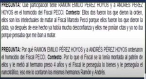 Articulador preso dice que los hermanos Pérez Hoyos ordenaron la muerte de Pecci - Policiales - ABC Color