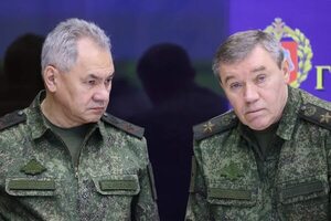 Ministro de Defensa de Rusia inspecciona las tropas en la zona de operaciones en Ucrania - Mundo - ABC Color