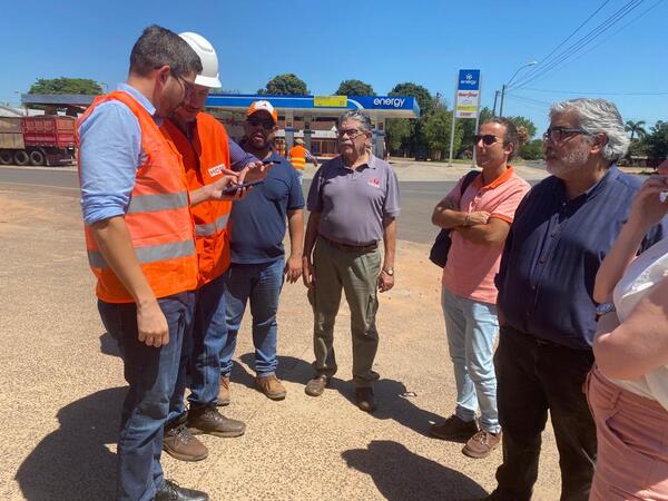 Comitiva del Banco Mundial supervisa ejecución de obras en tres rutas del país - .::Agencia IP::.