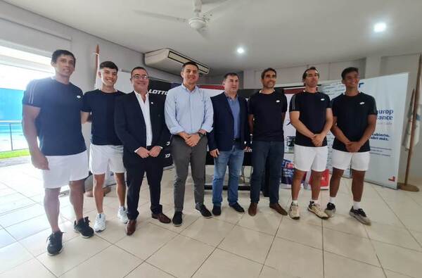 Paraguay listo para medirse a Egipto en Copa Davis | Lambaré Informativo