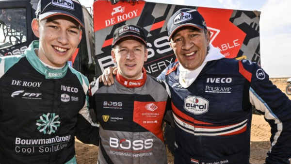 IVECO gana el Rally Dakar 2023 con los equipos Boss Machinery De Rooy y Eurol De Rooy