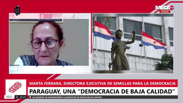 Recesión democratica: Afirman que crimen organizado y sistema de justicia débil son causantes de los regímenes híbridos - Megacadena — Últimas Noticias de Paraguay