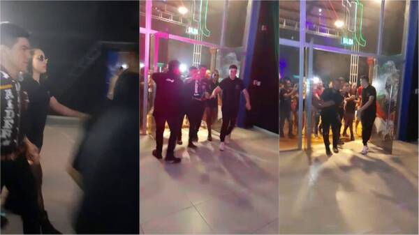 [VIDEO] Alder Alcides y su entrada a un show como toda una celebridad