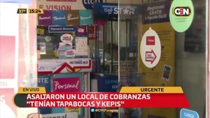 Asalto a un local de Cobranzas en Villa Elisa - C9N