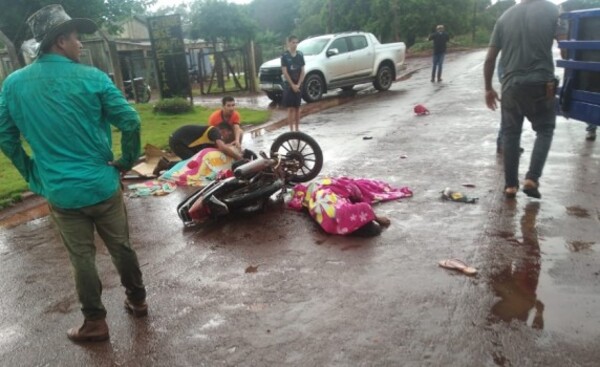 Madre e hija sufren graves lesiones en accidente
