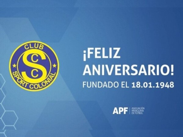 Sport Colonial cumple 75 años - APF