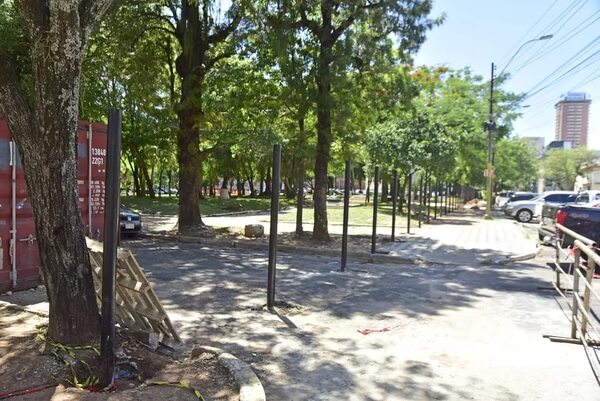 Calles frente al Congreso fueron enrejadas por la Secretaría Nacional de Cultura - Nacionales - ABC Color