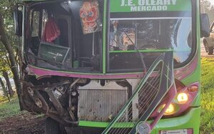 Bus chatarra causa violento accidente de tránsito sobre avenida San Blas – Diario TNPRESS