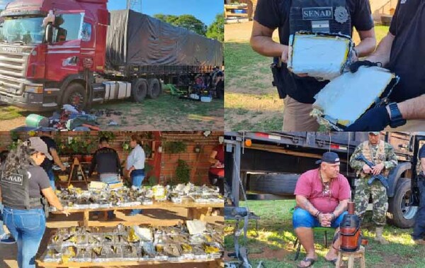 Incautan 111 kilos de cocaína en Limpio – Prensa 5
