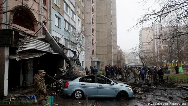 Muere ministro del Interior ucraniano en accidente aéreo