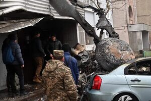 Zelenski califica de “terrible tragedia” siniestro de helicóptero ministerial - Mundo - ABC Color