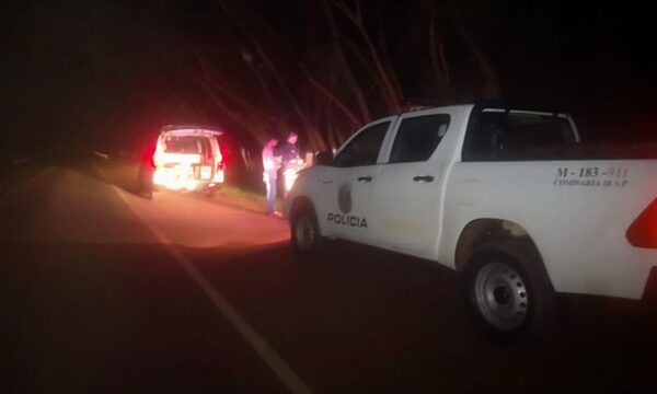 Motociclista cae y sufre lesiones en túnel verde de Santa Rita
