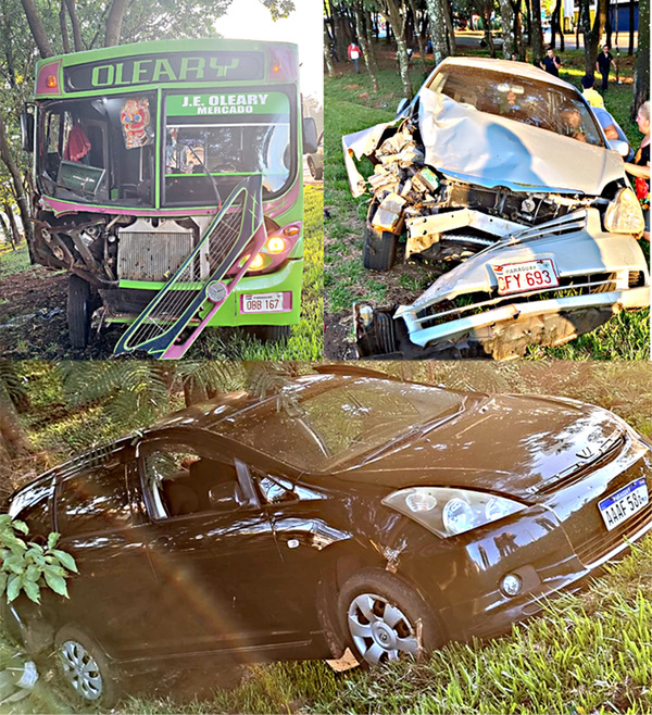 Alocado chofer de colectivo ocasiona grave accidente - La Clave