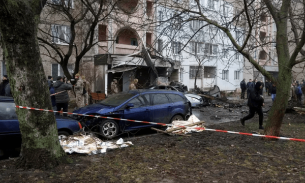 Zelensky calificó de “terrible tragedia” el accidente de helicóptero en el que murió el ministro de Interior y otras 17 personas