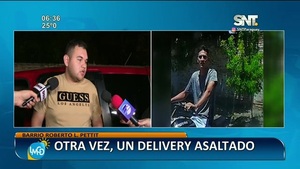Delivery asaltado en el Barrio Roberto L. Pettit - SNT