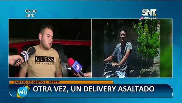 Delivery asaltado en el Barrio Roberto L. Pettit - SNT