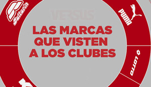 Las 7 marcas que visten a los 12 clubes de Primera División