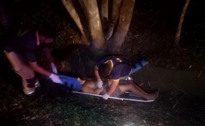 Motociclista herido tras caer de su motocicleta