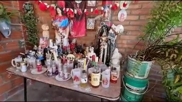 Altares de San La Muerte y Gauchito Gil “custodiaban” 111 kilos de cocaína en una vivienda