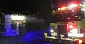 Hombre muere calcinado en su habitación