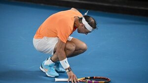 Un Rafael Nadal lesionado cae ante McDonald en segunda ronda