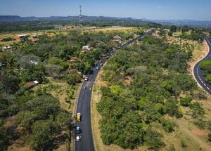 Ruta PY02: MOPC proyecta instalar rampa de frenado en la zona de Pedrozo - .::Agencia IP::.