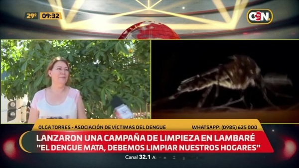Lanzaron una campaña de limpieza en Lambaré - C9N